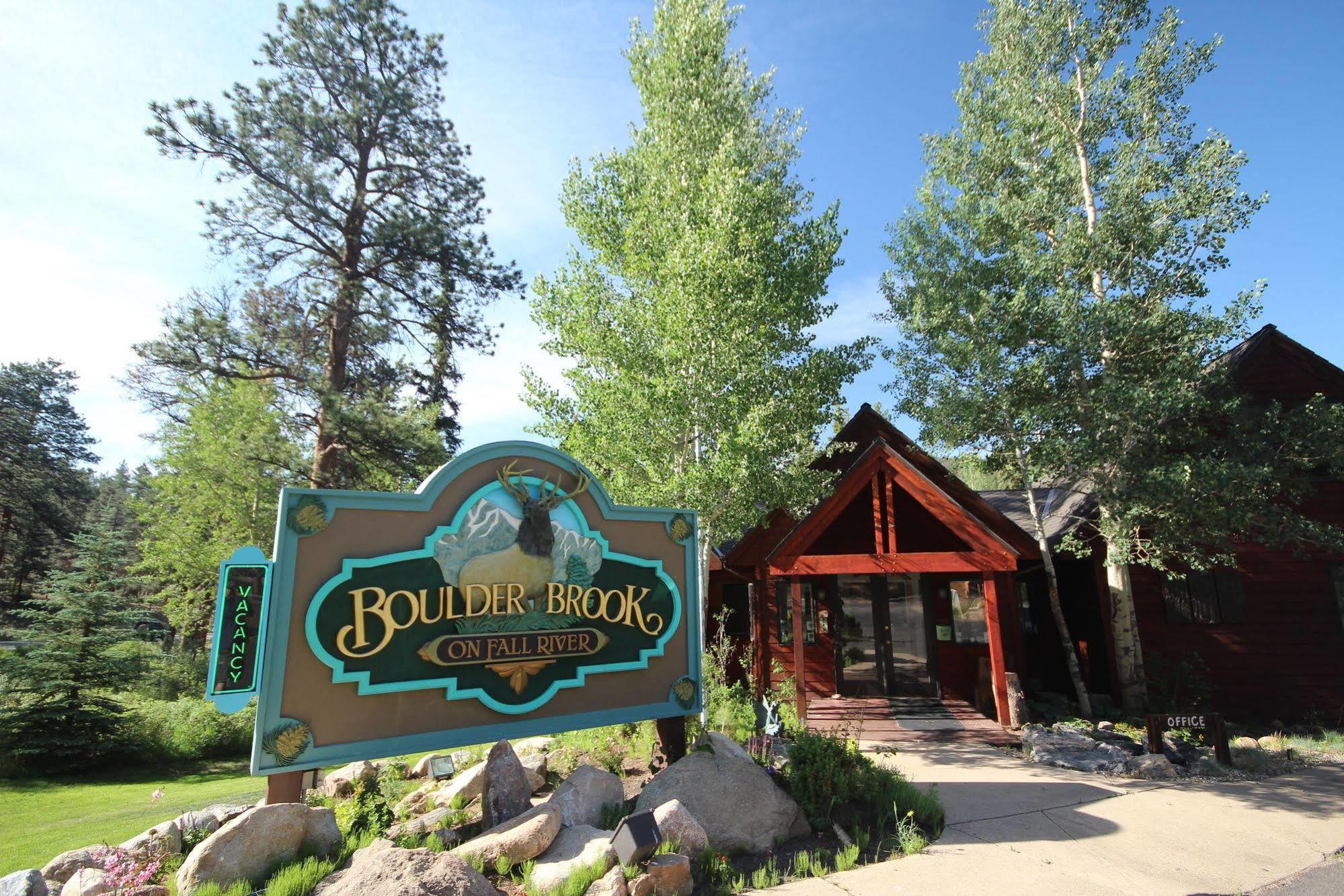 Boulder Brook On Fall River Estes Park Eksteriør bilde